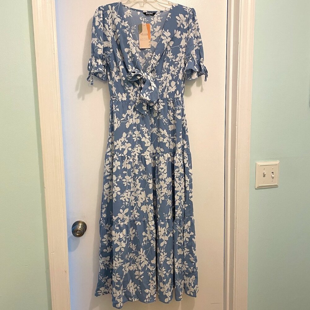 BTFBM Women's Tie Front Dress Size M